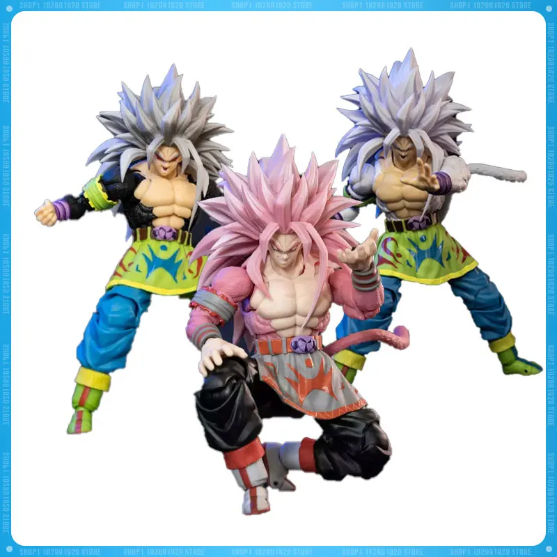 

Dragon Ball Anime Figure Kong Super Saiyan Ssj5 Goku 3.0 027 028 029 Anime Action Figures Model Collection Christmas Toy Gifts
