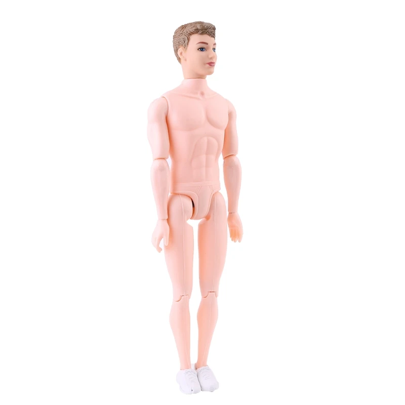 

30cm 12 Moveable Jointed Nude for Naked Dolls for Doll Body White Shoe for Ken B
