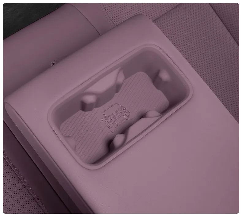 For Chery ICAUR ICAR V27 Car Central Console Wireless Charging Silicone Pad Cup Holder Anti-Slip Protective Mat Accessories detail image 25