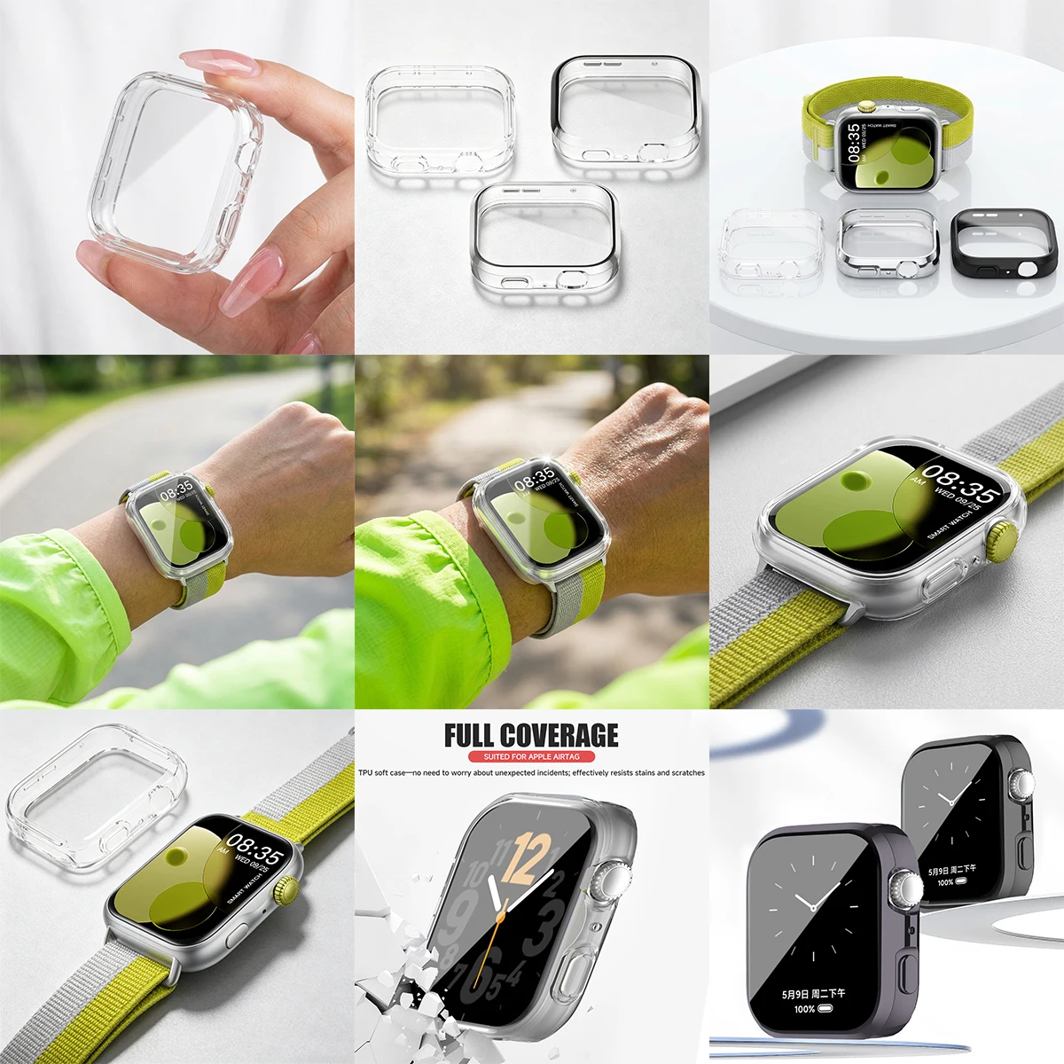 All-Inclusive TPU Protective Case & Screen Protector