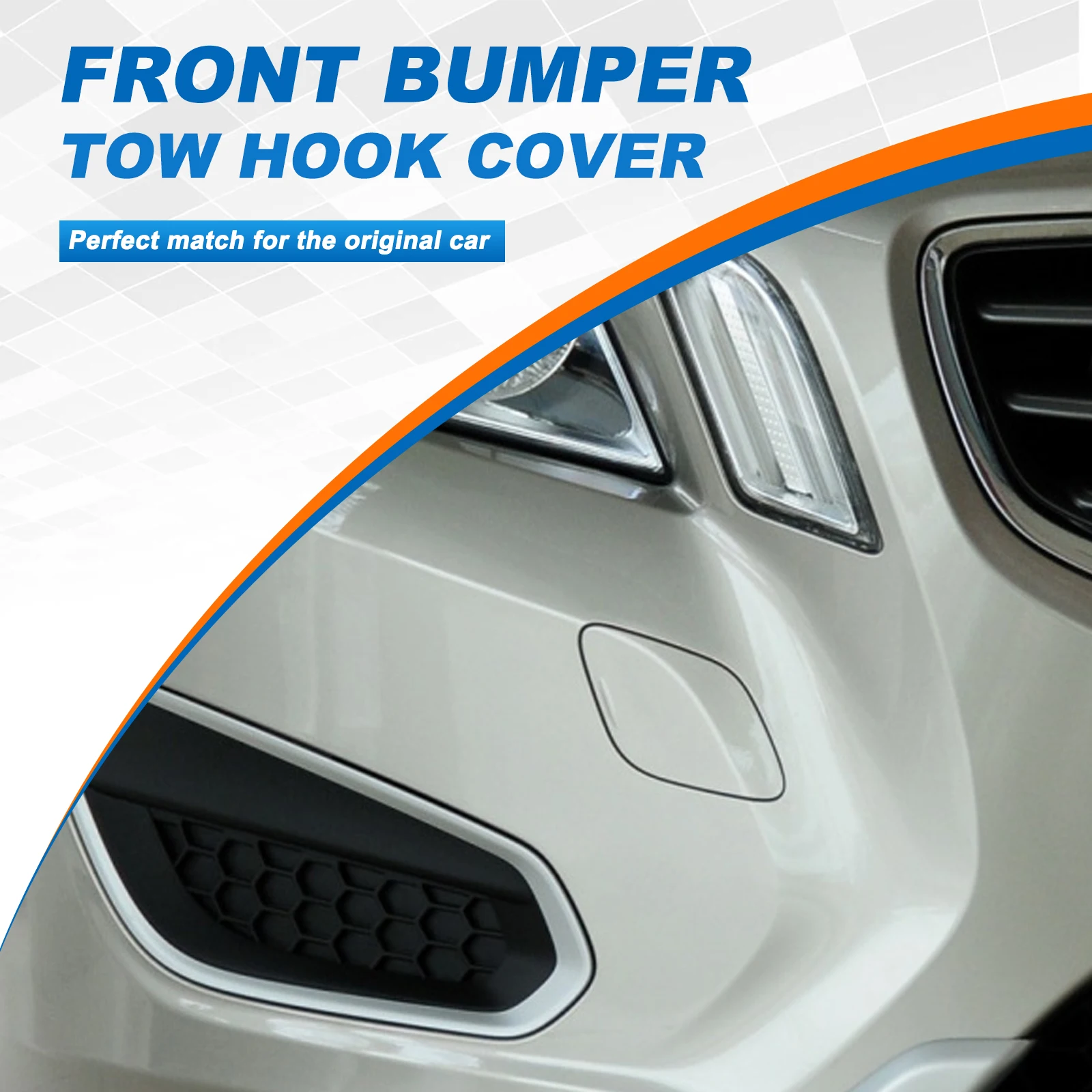 Front Bumper Tow Hook Cover Cap Towing Eye For Volvo S60 Accessories 2011 2012 2013 30795007 39802519