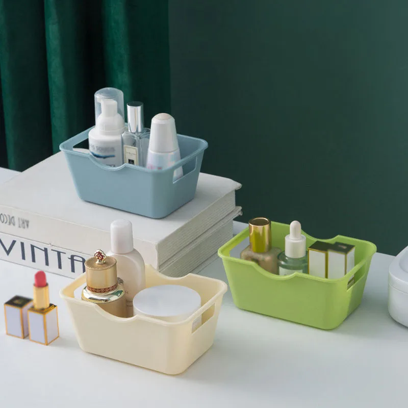 Cosmetic Makeup Sorting Basket Mini Basket Plastic Storage Portable