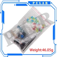 PLR Diy New Electronics Components Basic Starter Kit for Arduino UNO MEGA2560 Raspberry Pi with LED Buzzer Capacitor Resistor - Image 3