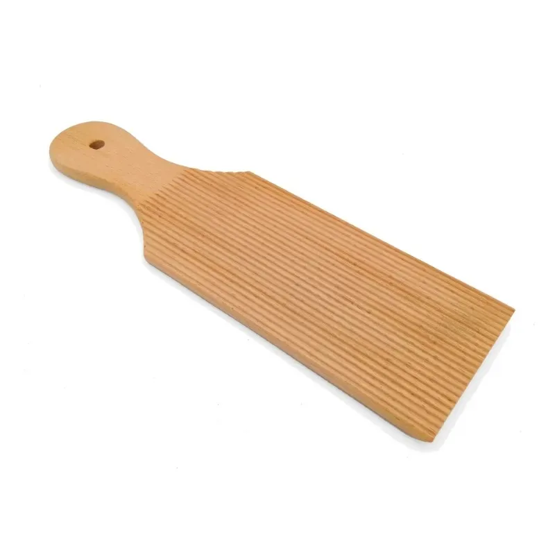 Wooden Gnocchi Pasta Board Set for Rolling Dough Pasta Garganelli Stick Butter Paddles for Homemade and Butter