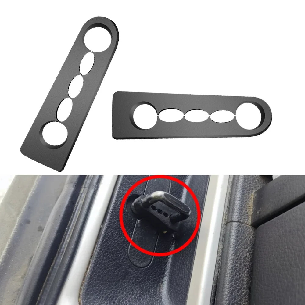 4x Car Door Lock Damper Car Door Lock Sound Deadener Damper Buffer For Nissan Qashqai X-Trail Tiida Juke Note Teana Rogue Pathfinder Seal Protector