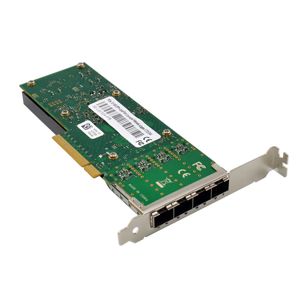 X722-DA4 PCIe X8 10GbE 서버 광학 네트워크 카드, 4 포트 10G SFP + 서버 광섬유 IWARP RDMA 네트워크 카드, ST7329