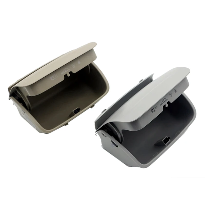 

5X For 2015-2017 Skoda Octavia A7 Roof Glasses Box Overhead Console Eyeglasses Box 5E0868837 Gray