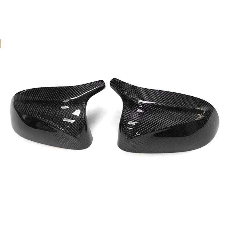 

1 Pair New Demon Bullhorn For BMW X3 X4 X5 G01 G02 G05 2018-2019 Retrofit Carbon Fibre Mirror Housing Accessories Parts