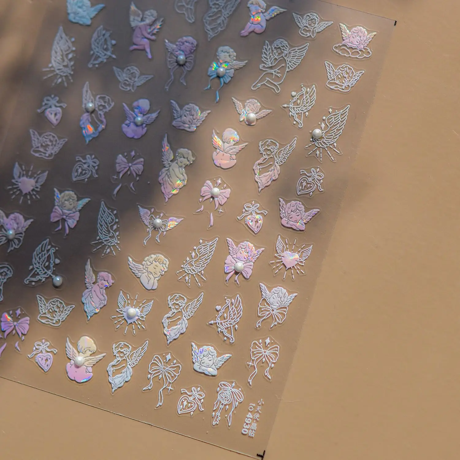 Cherry Blossom 5D Nail Art Stickers – Elegant Spring Petal Decals