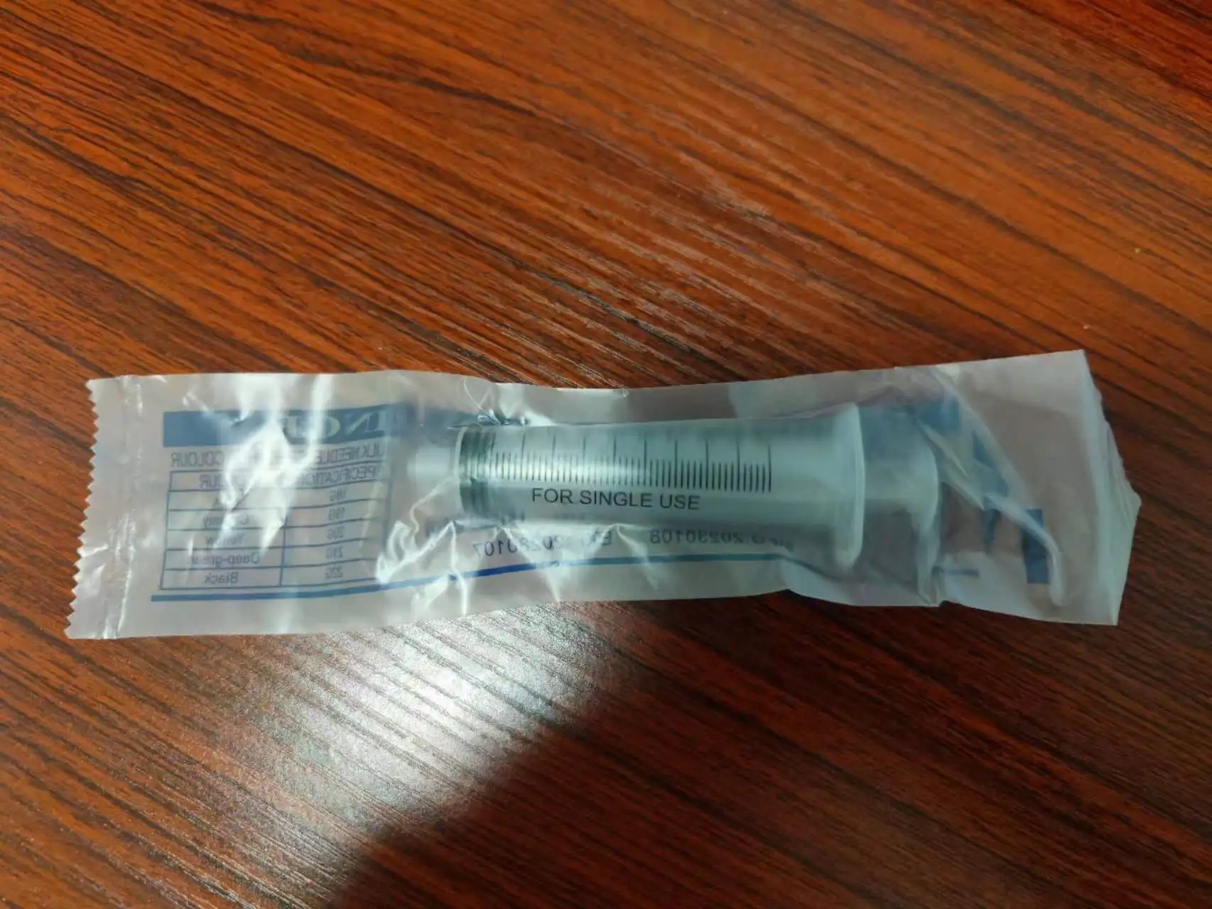 Рисунок 4 - Пластиковые одноразовые шприцы для инжектора