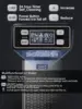 V2.0 Commercial Ice Maker,100 lbs,2-Way Add Water,Under Counter Ice Maker Self Cleaning,Ice Machine with 24 Hour Timer,33 lbs 4