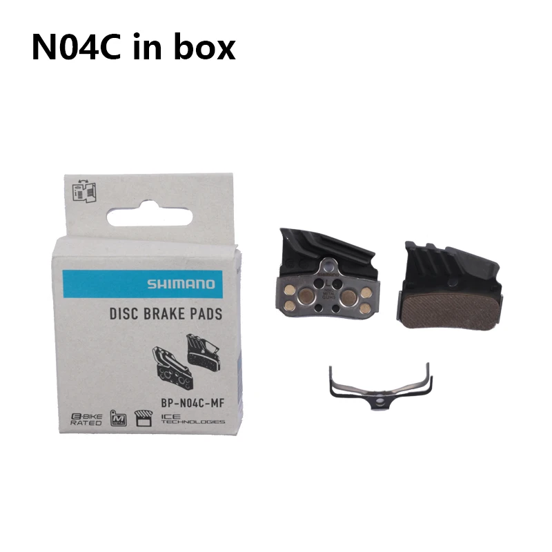 Фото Резиновые колодки SHIMANO D03S N03A N04C, металлические колодки DEORE XTR DEOR, охлаждающий плавник Ice Tech, тормозная колодка для 4 поршней M7120, M8120, M9120 №3