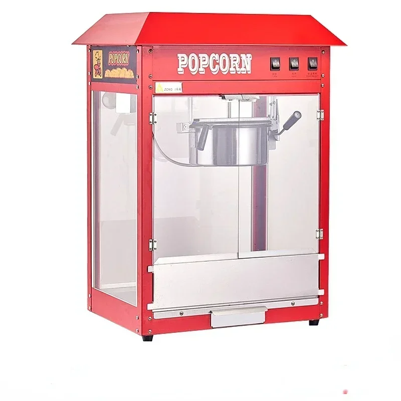 Popcorn Machine Stall Automatic Electric Popcorn Machine Flowing Cinema A Pop Corn Pop Corn