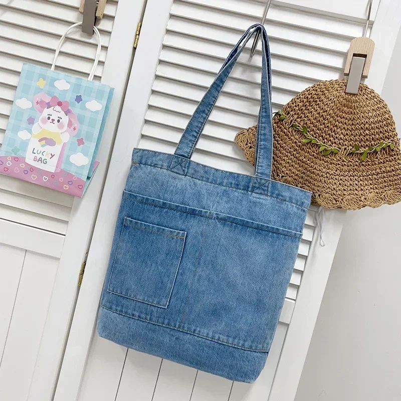 Acheter Sac En Jean Pour Femme, Sac à Bandoulière Avec Chaîne, Sac Fourre-tout Pour Les Déplacements