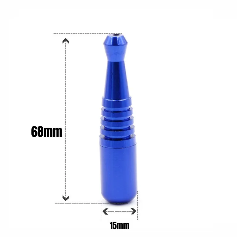 Baseball Bat Pipe Mini Multicolor Portable Detachable Metal Pipe Smoking Set Dry Tobacco Accessories