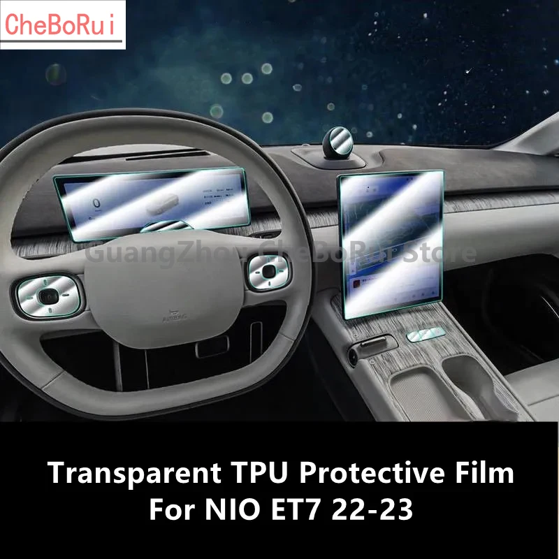 

Центральная консоль для салона автомобиля NIO ET7 22-23, прозрачные аксессуары для ремонта от царапин