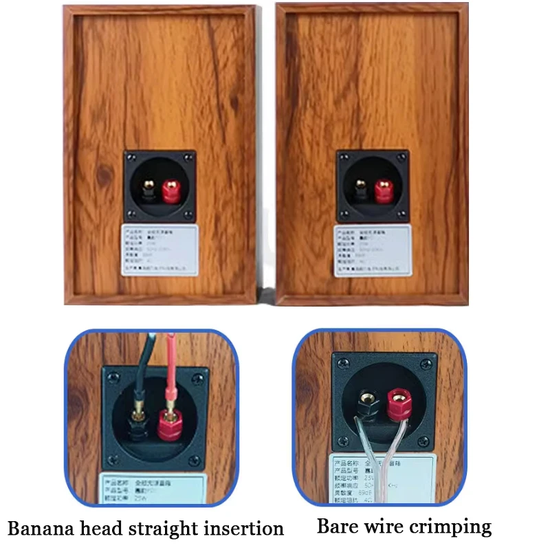 AOSIBAO 4 Inch Full Range Speaker 4Ohm 50W Passive Audio Speakers HIFI Home Loudspeaker Stereo Woodiness Home Theater Sound Box audio speakers bookshelf speakers