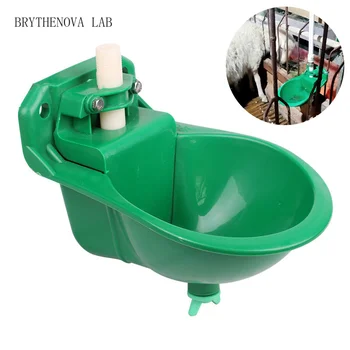 Abbeveratoio per Ovini e Caprini con Valvola, Fontana d'Acqua di Qualità per Bestiame, Attrezzatura per l'Alimentazione di Pecore e Cani, per Animali da Fattoria