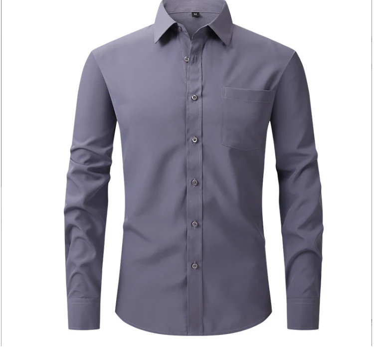 chinese dress ladies Cotton Linen Autumn Hot Selling Men's Long Sleeve Shirt Solid Color Casual  Style Plus Size Men's Casual Linen Shirt – Street Arena's main image 1