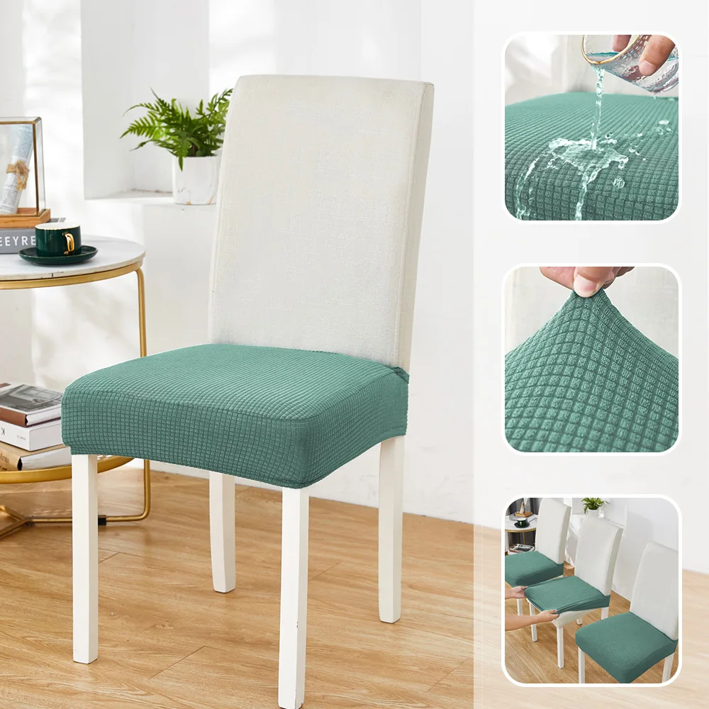 WaterproofChairCushionCoverJacquardDiningRoomKitchenSeat