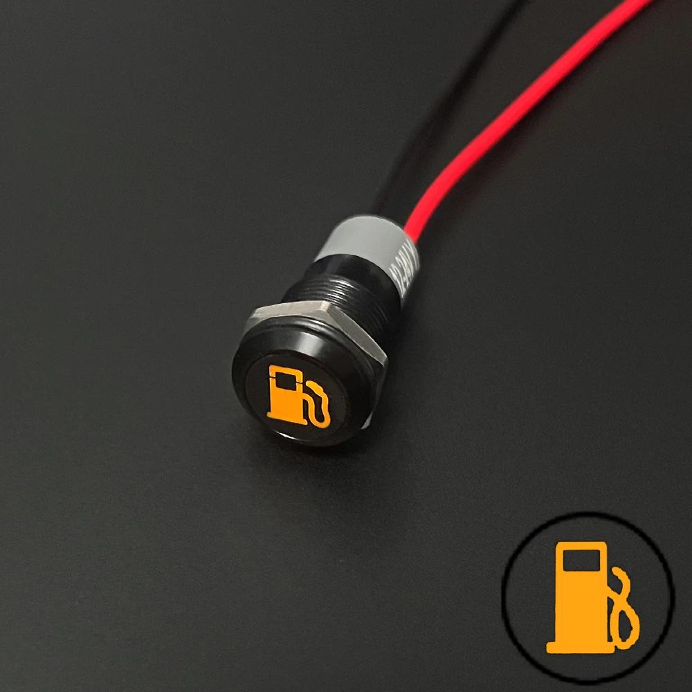 ตัวเลือกสินค้า ตัวบ่งชี้สถานะ LED กันน้ำ 12V/24V สำหรับรถยนต์และรถจักรยานยนต์
