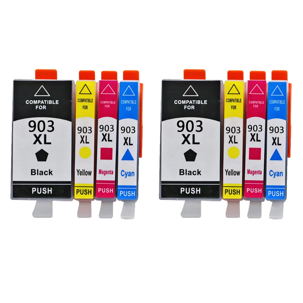  Replacement 903XL Ink Cartridges Compatible for HP