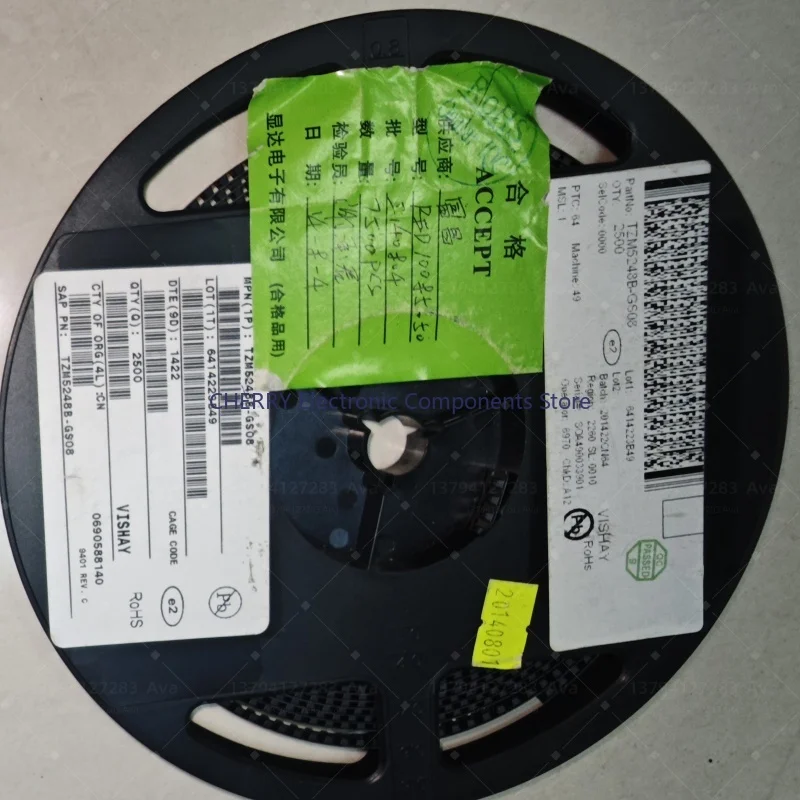 100개 TZMC27 TZM52488 2SC2712LG BC847 새로운 원본 재고 있음