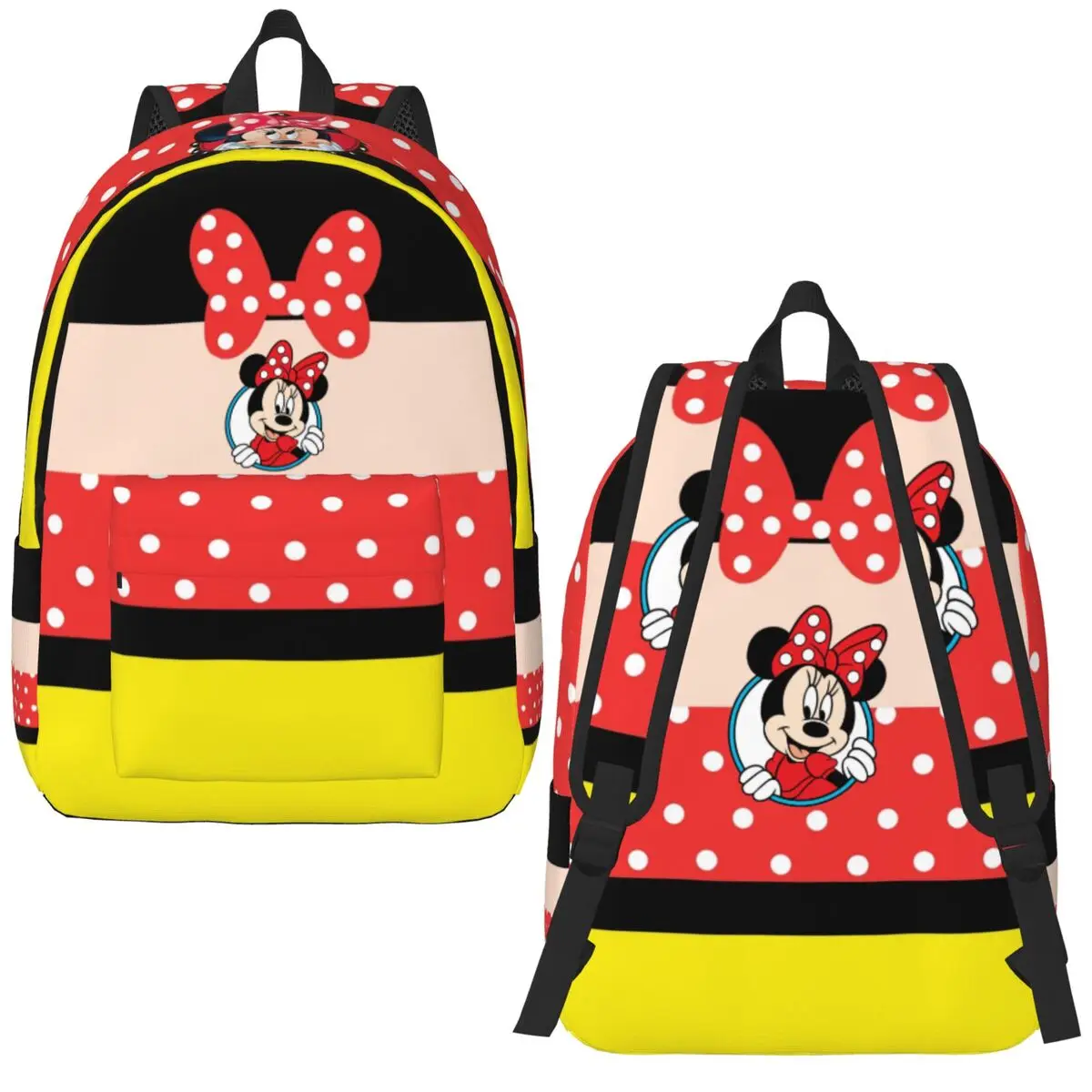 thumbnail image 1 of Magic Mickey Mouse Backpack for Boy Girl Kids Student School Bookbag Daypack Kindergarten Primary Bag Hiking, 1 of 5