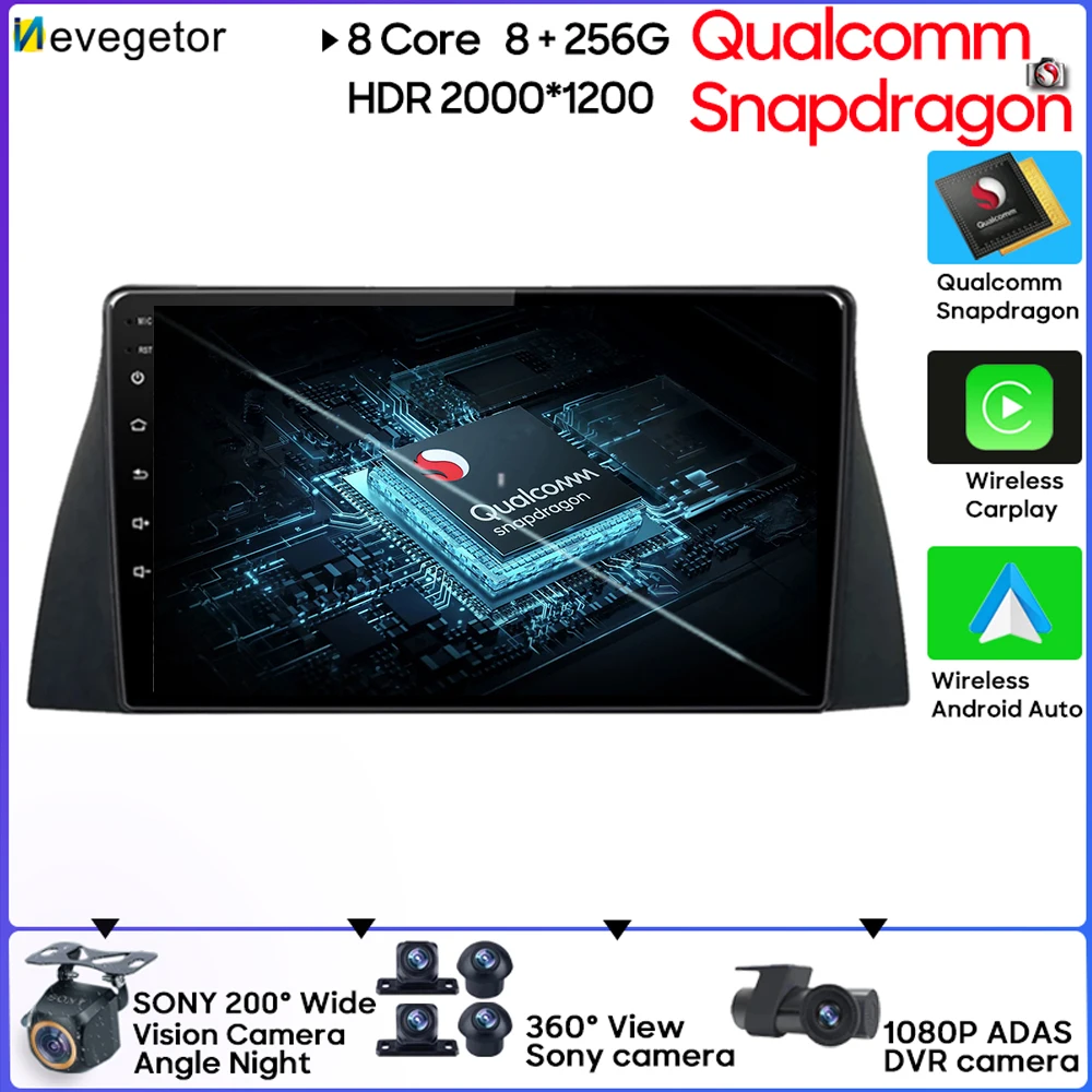 

Автомагнитола Qualcomm QLED IPS Android 13 для Chery Tiggo T11 2005-2013, автомобильное радио, мультимедийный видеоплеер, навигация GPS No 2din DVD WIFI