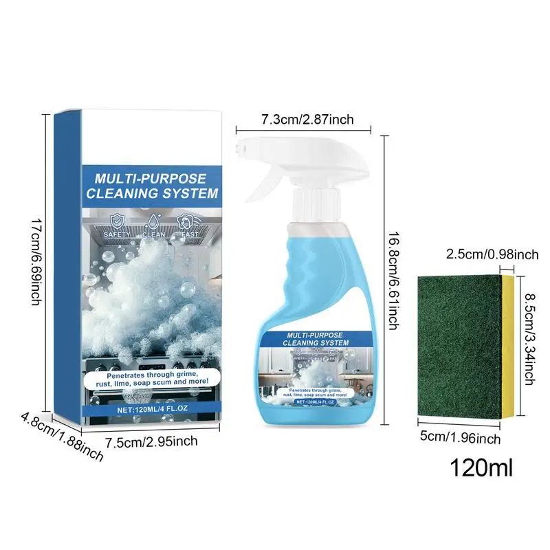 All-Purpose Household Cleaners Effective Gentle Foam Cleaner Oven Safe Household Cleaners For Range Hoods & Exhaust Fans