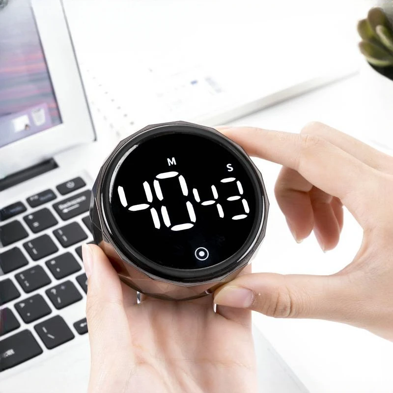 

Magnetic LED Digital Kitchen Timer Study Stopwatch Electronic Cooking Countdown Clock LED Mechanical Remind Alarm Kitchen Gadget