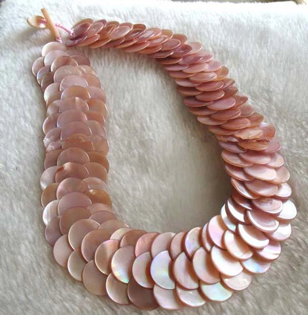 Amazon.com: Native Treasure - 18 inch Hot Pink Chips Puka Shell Necklace:  Clothing, Shoes & Jewelry