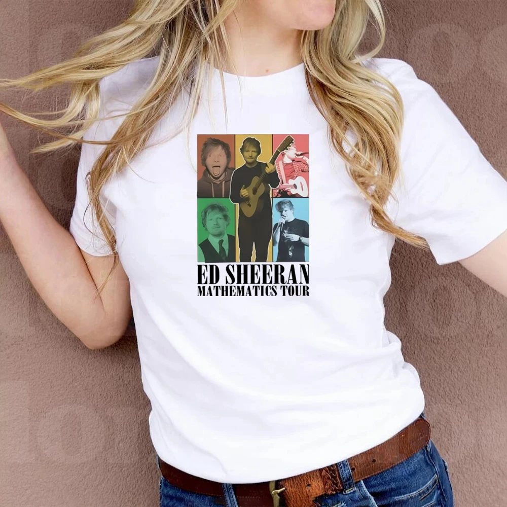 Retro Ed Sheeran Shirt Ed Sheeran Shirt Ed Sheeran Concert Tee Ed Sheeran Tour Concert Shirt Women's Music T-Shirt Gift 3