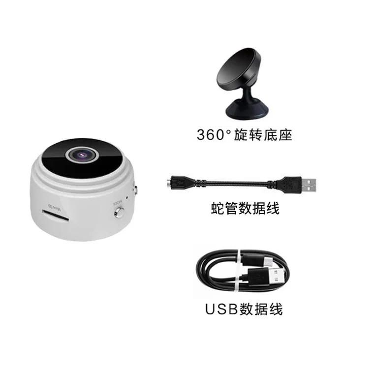 원격 모니터 미니 캠코더 비디오 감시 IP 카메라 A9 미니 카메라 와이파이 카메라 1080p HD IR 야간 투시경 무선 카메라