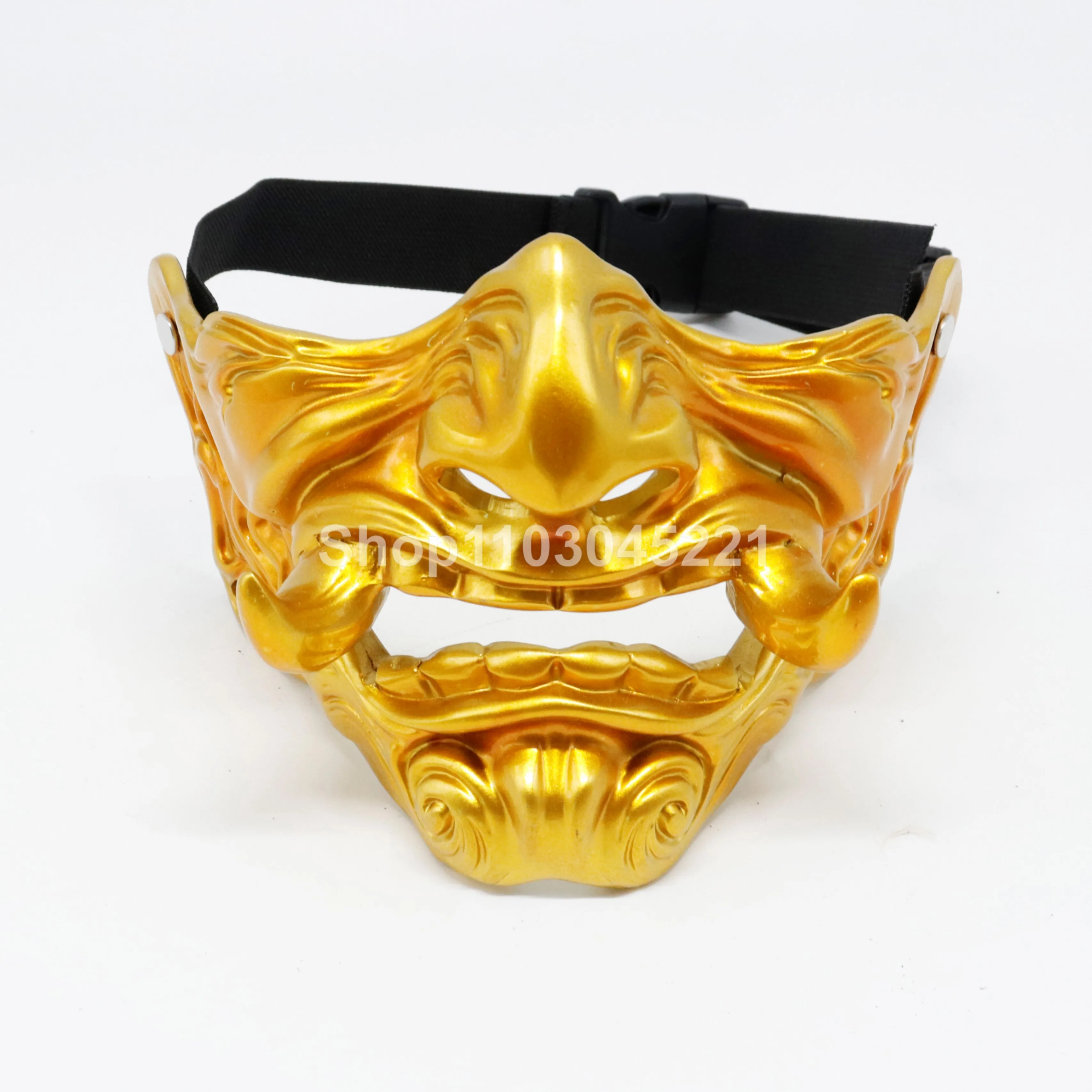 

Japanese mask role-playing fangs, prajna, demons, ghosts, warriors, mask costumes, Halloween mask costumes