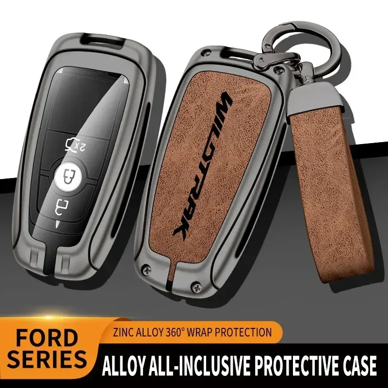 Custodia Per Chiave A Distanza Per Auto In Lega Di Zinco Per Ford Ranger Wildtrak Protezione Per Telecomando Per Accessori Per Copertura Chiave Ford R