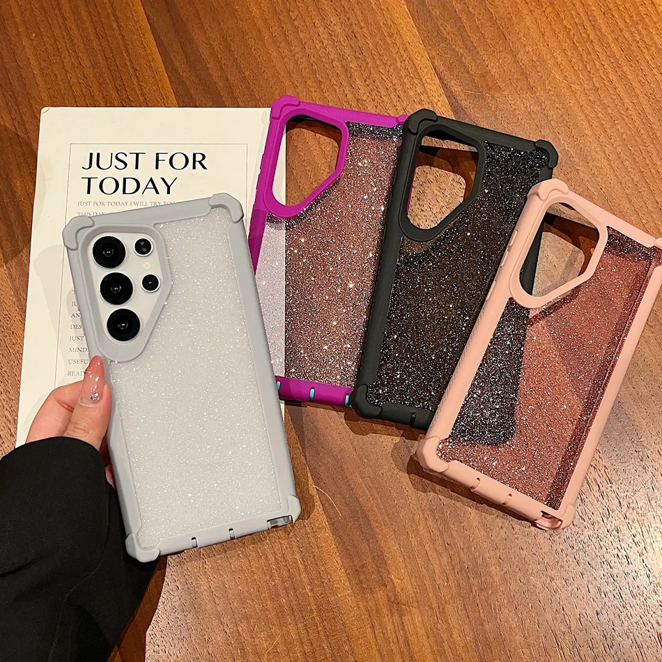 Luxury Glittering Heavy Duty Shockproof Phone Case