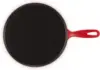 Creuset Enameled Cast Iron Crepe Pan with Rateau and Spatula, 10.75", Cerise 2