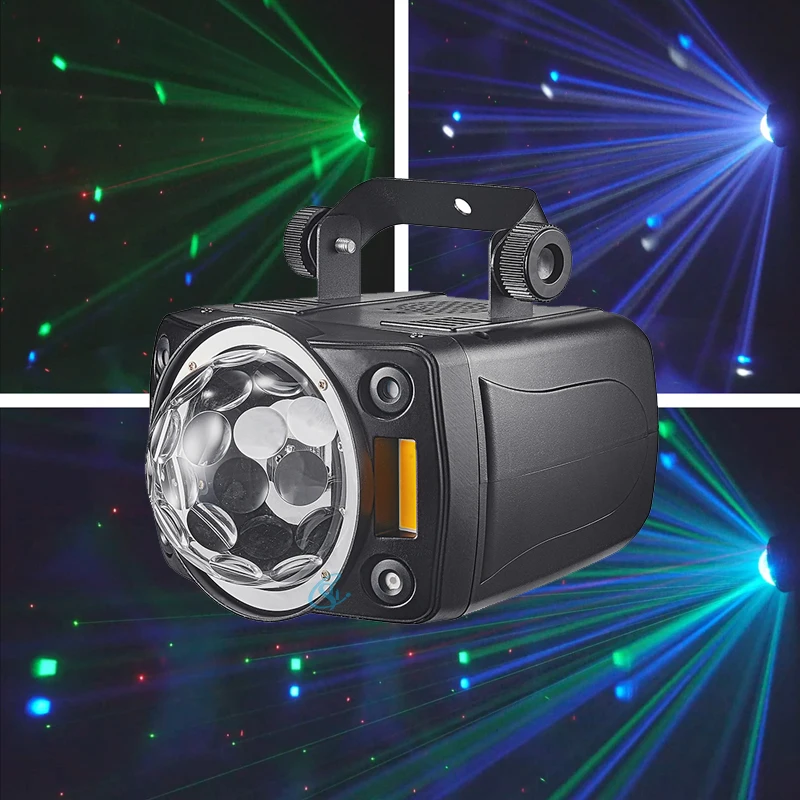 LED 120W Dj Disco Ball Lights Strobe Stage Colorful Lights With Red and Green La
