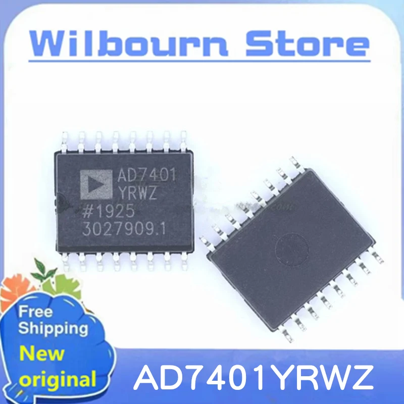 

10PCS/LOT AD7401YRWZ AD7401AYRWZ AD7401A AD7401 SOP16 100% New Original Spot stock