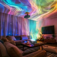 Starlight Projector Night Light Aurora Colorful Light Home Bedroom Decoration Starlight Christmas Light Children's Gift USB line 1