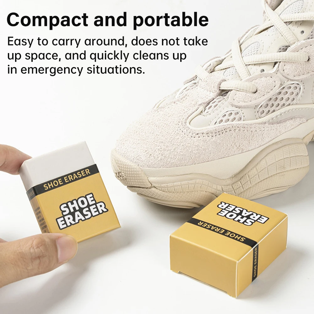 Shoe Eraser Mini Sneaker Shoe Cleaner Rubber Block Shoes Brush Washing Cleaning Tool for Suede Sheepskin Matte Leather Fabric 3