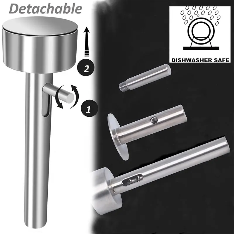 Description Picture 4 of itemFalafel Meatball Scoop Maker Tools Stainless Steel Professional Falafel Maker Scoop Nonsticky Falafel Mold Kitchen Gadgets