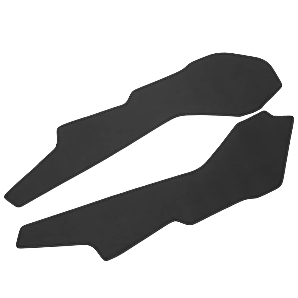 테슬라 모델 3 하이랜드 차량용 센터 콘솔 측면 킥 방지 롱 패드 PU 가죽 콘솔 측면 오염 방지 매트 액세서리