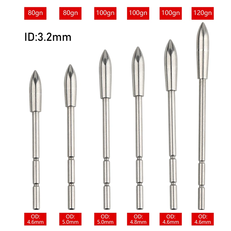 Puntas De Flecha De Caza De 3 Cuchillas - 6 O 12 Unidades, 100 Grain, Perfectas Para Tiro Con Arco