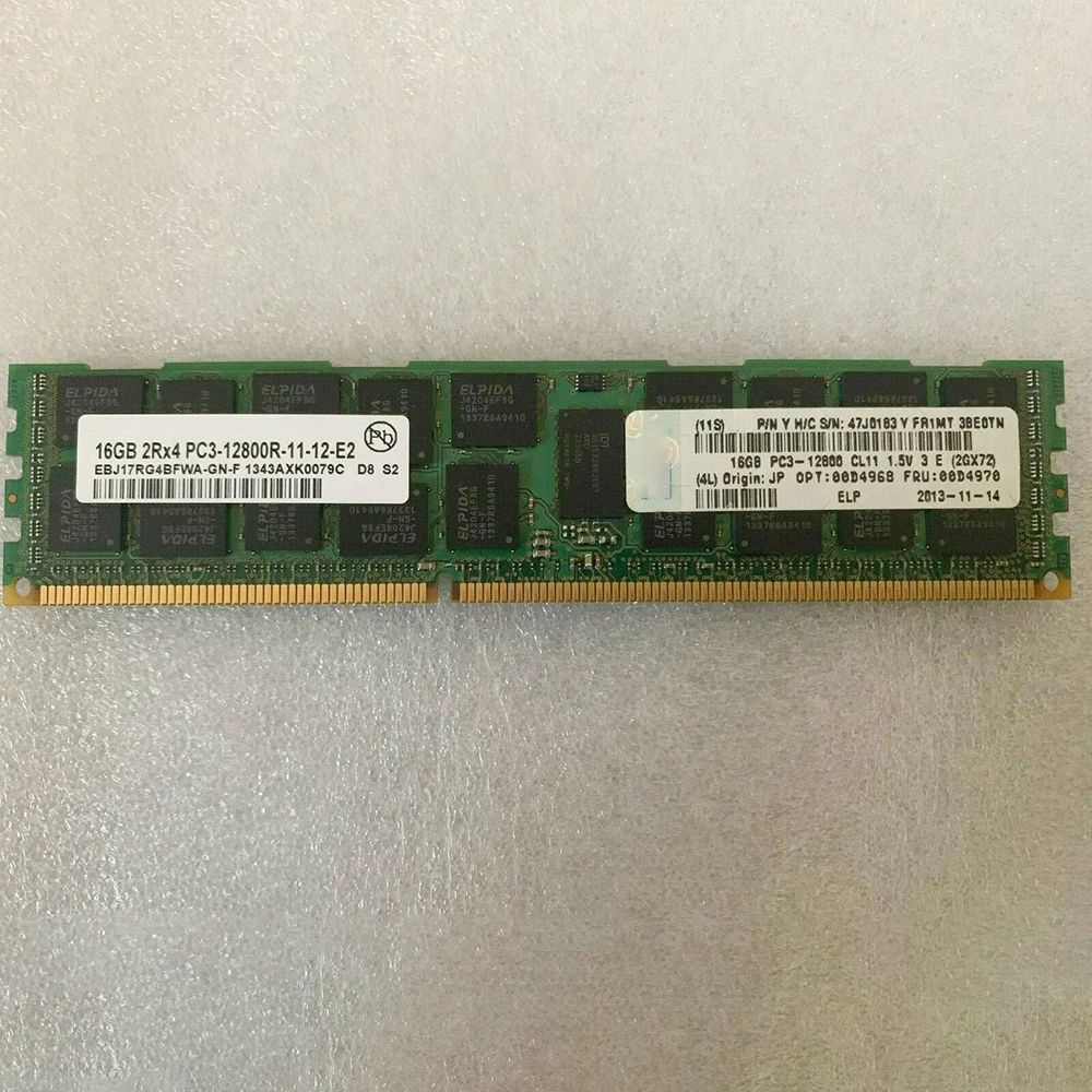 1PCS Server Memory For IBM RAM X3300 X3500 X3550 M4 00D4968 00D4970 47J0183 16GB DDR3 1600 4 1PCS Server Memory For IBM RAM X3300 X3500 X3550 M4 00D4968 00D4970 47J0183 16GB DDR3 1600 - Image 2