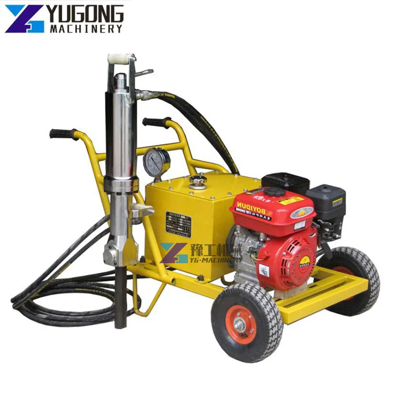 

High Quality Hand Stone Splitter Hydraulic Power Pack Rock Splitter Hardrock Excavation Splitter for Sale