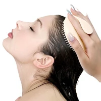 Fashion Shampoo Comb Silica Gel Head Massage Styling Tool Meridian Unblocking Hair Washing Tool - Image 5