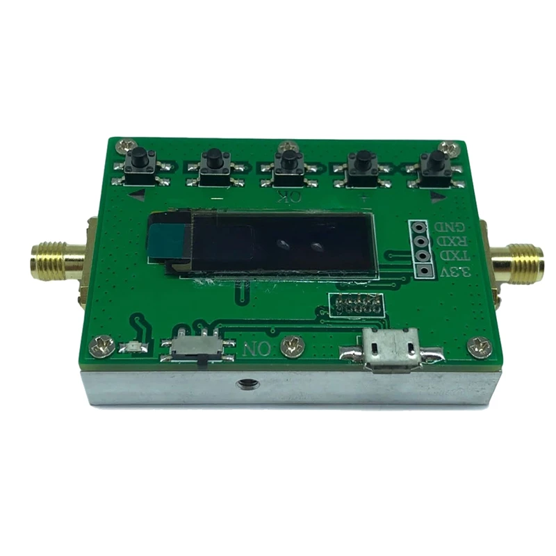 

6G цифровой программируемый аттенюатор 30DB шаг 0,25db OLED дисплей CNC Shell