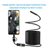 Endoscope 0.3MP Endoscope 3 in 1 Endoscope with Adjustable LEDs 1 meter 1/6" CMOS Lens Diameter 7.0MM Endoscope IP67 waterproof 6